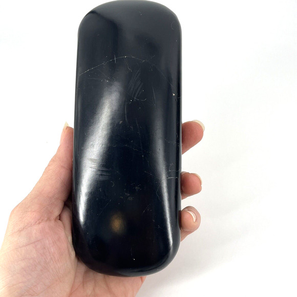 GUCCI GG 1505 ZN7 Eyeglass Frames Italy Half Rim 140 Clear Black Frame Side Logo - Picture 6 of 16